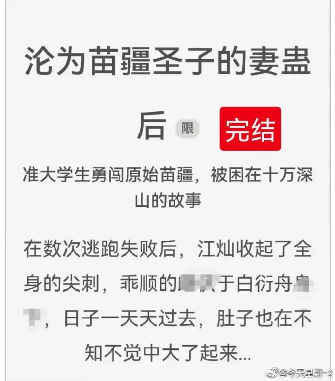《沦为苗疆圣子的妻蛊后》全集txt下载_免费阅读_完结版资源在线观看